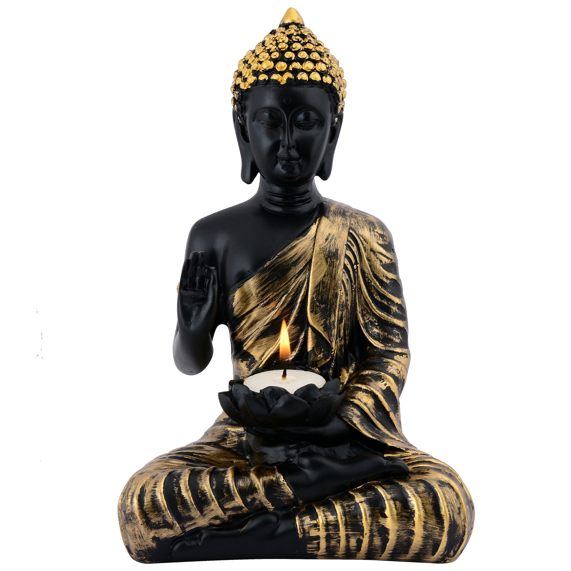 Samadhi Buddha with Candle