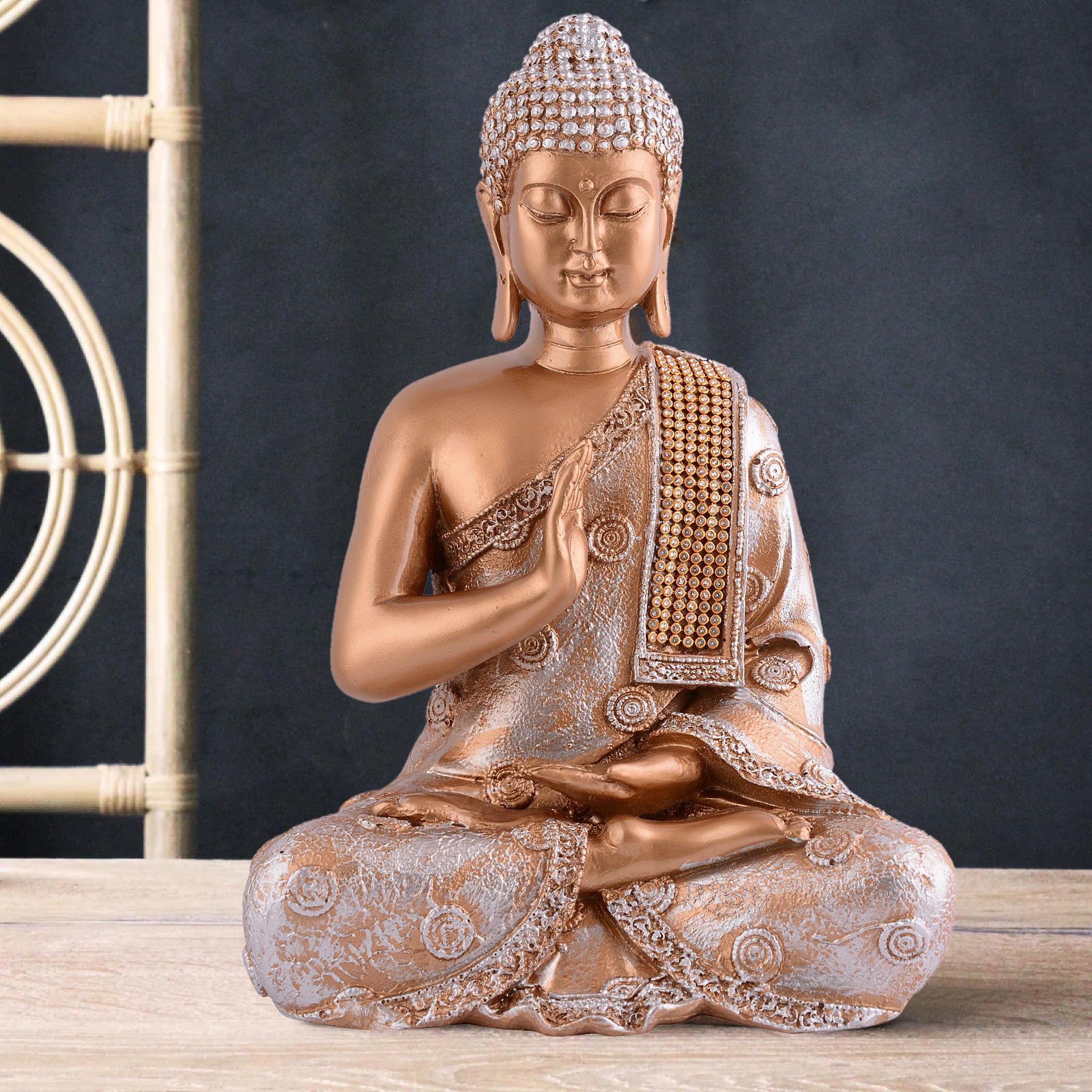 Samadhi Buddha Statue Copper