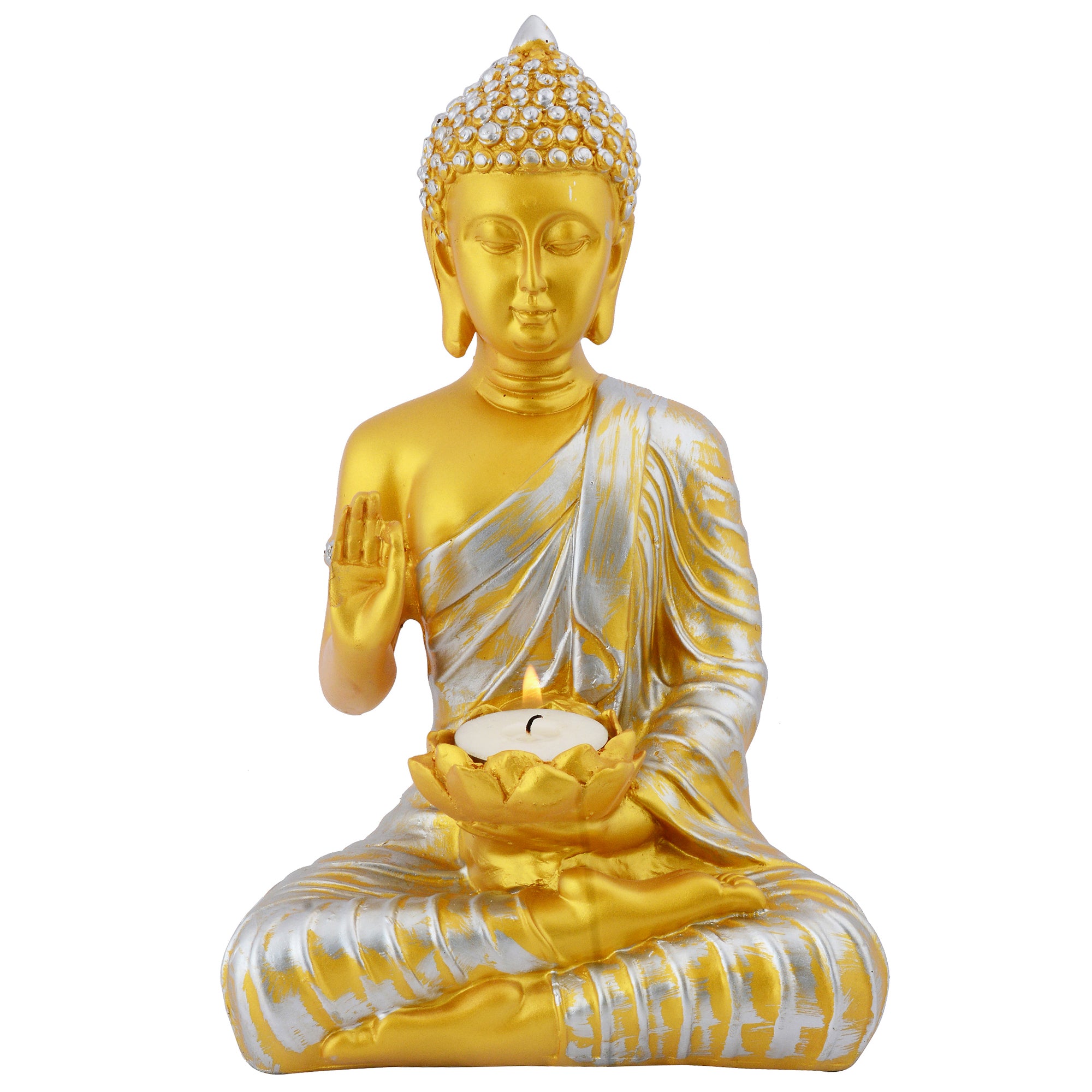 Samadhi Buddha with Candle