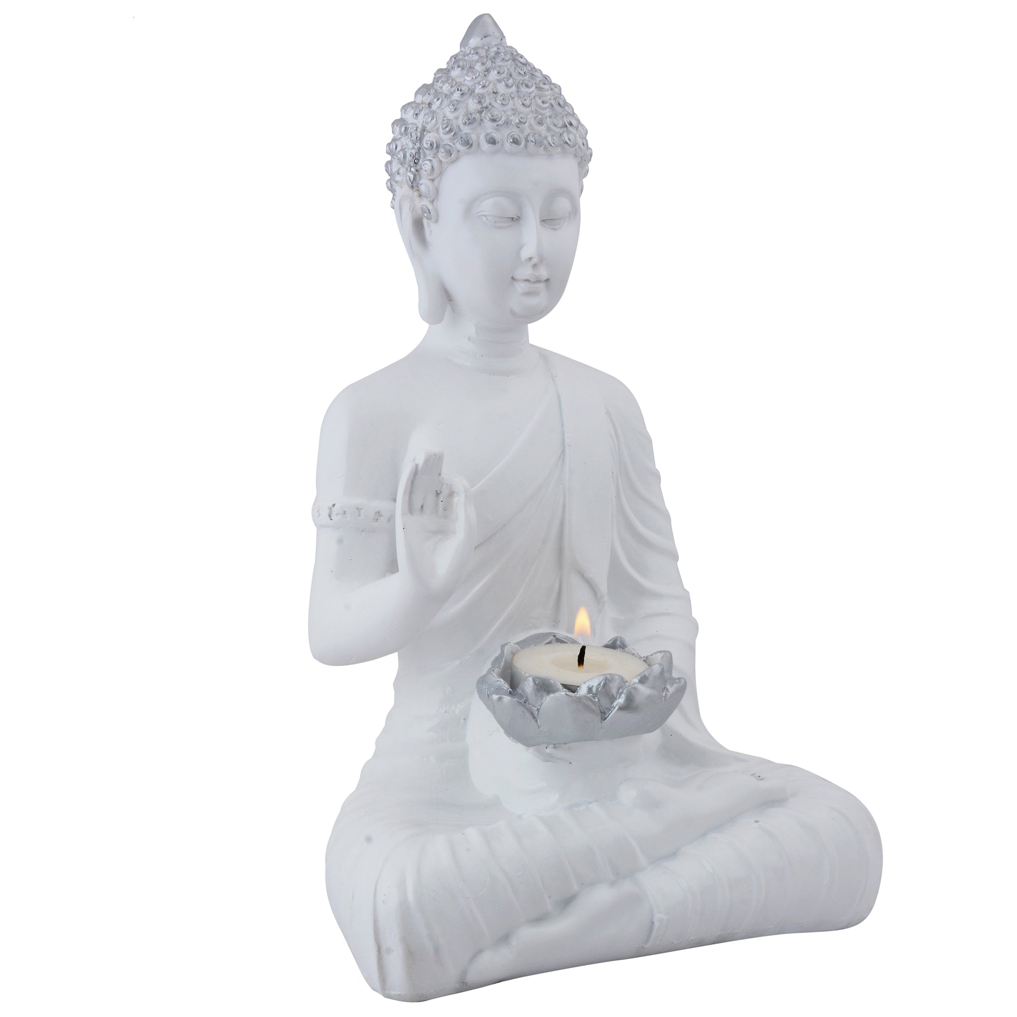 Samadhi Buddha with Candle