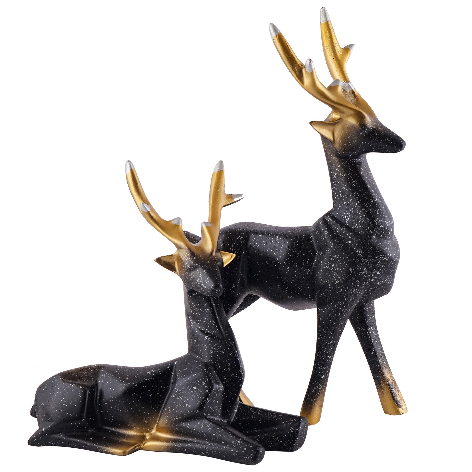 Deer with Gold Antlers