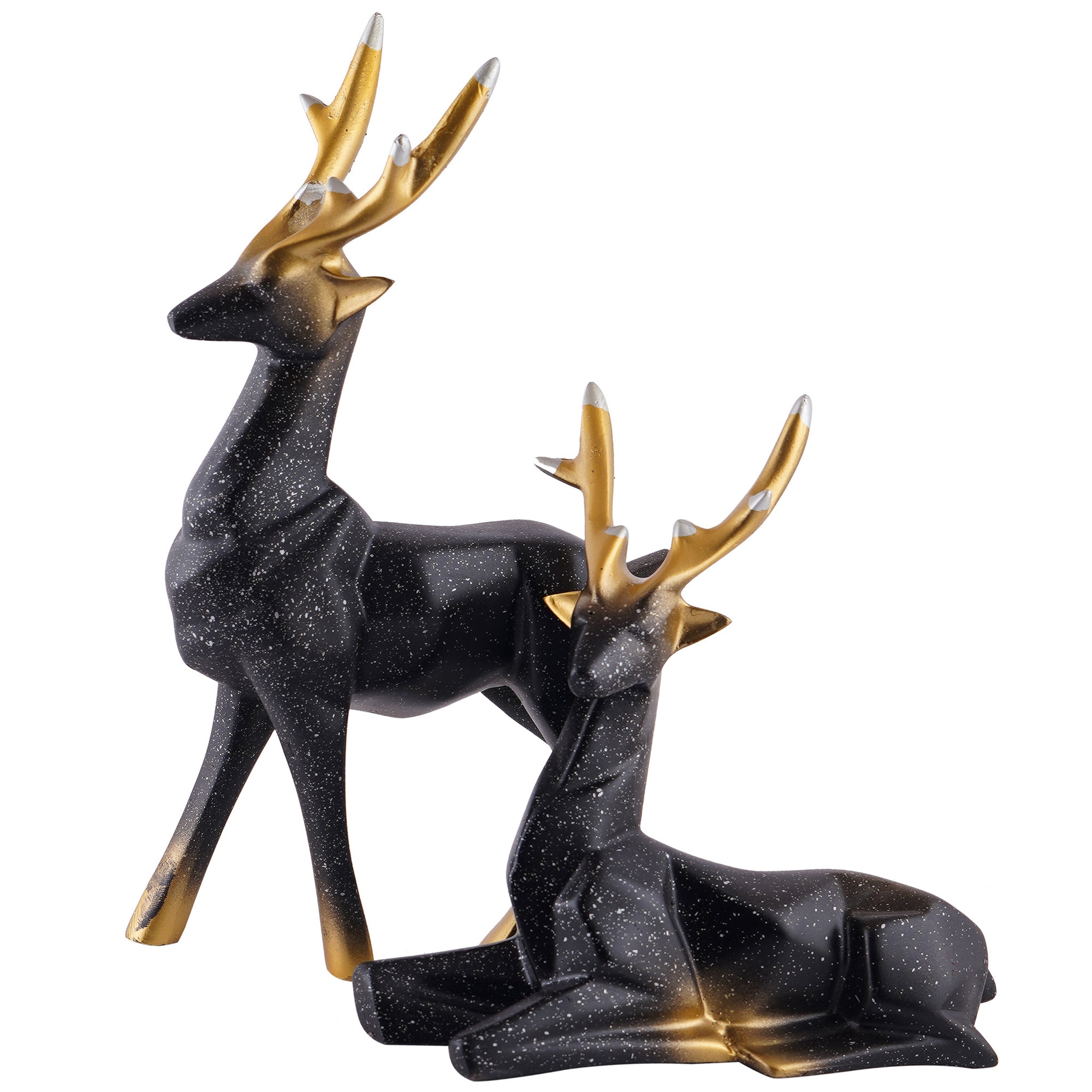 Deer with Gold Antlers