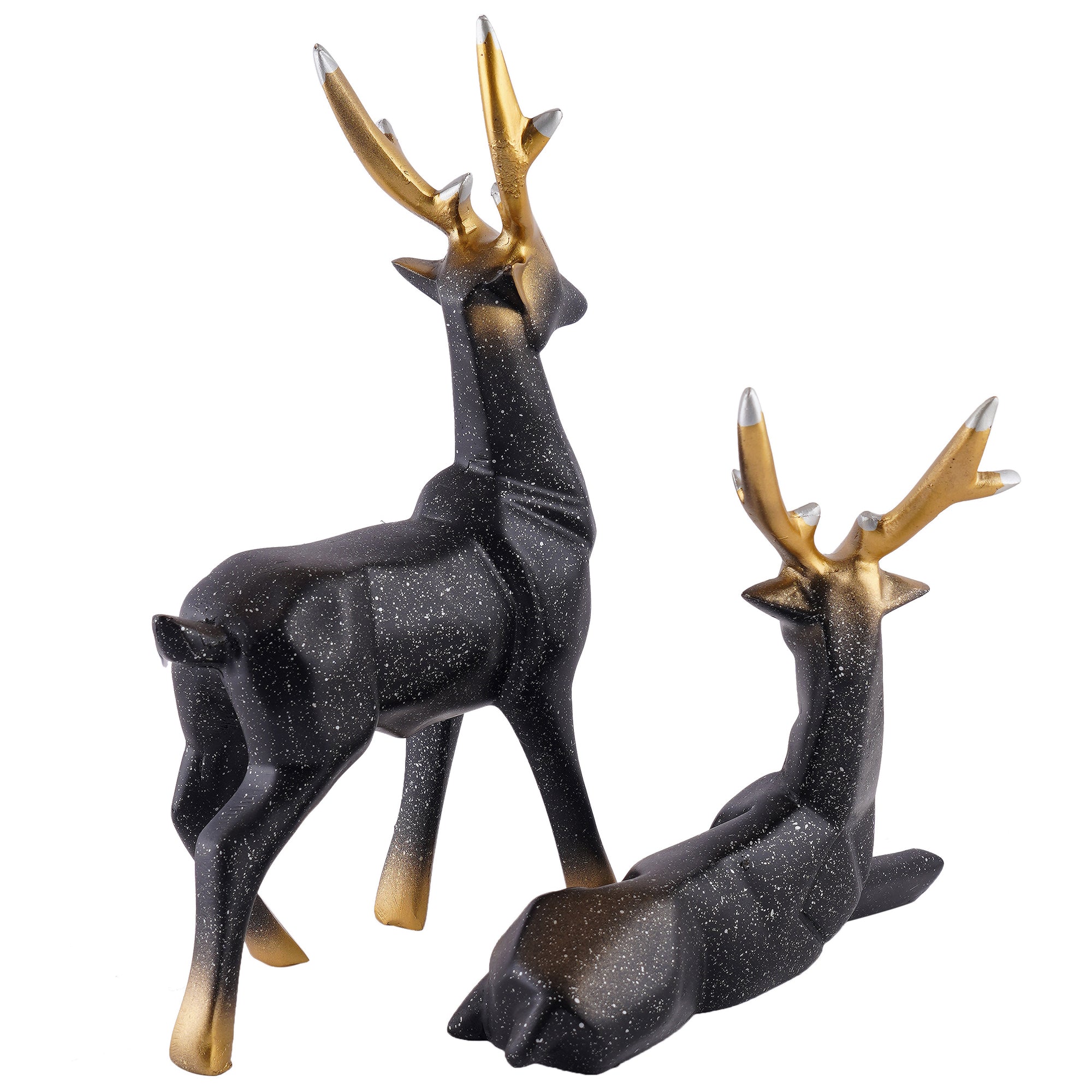 Deer with Gold Antlers
