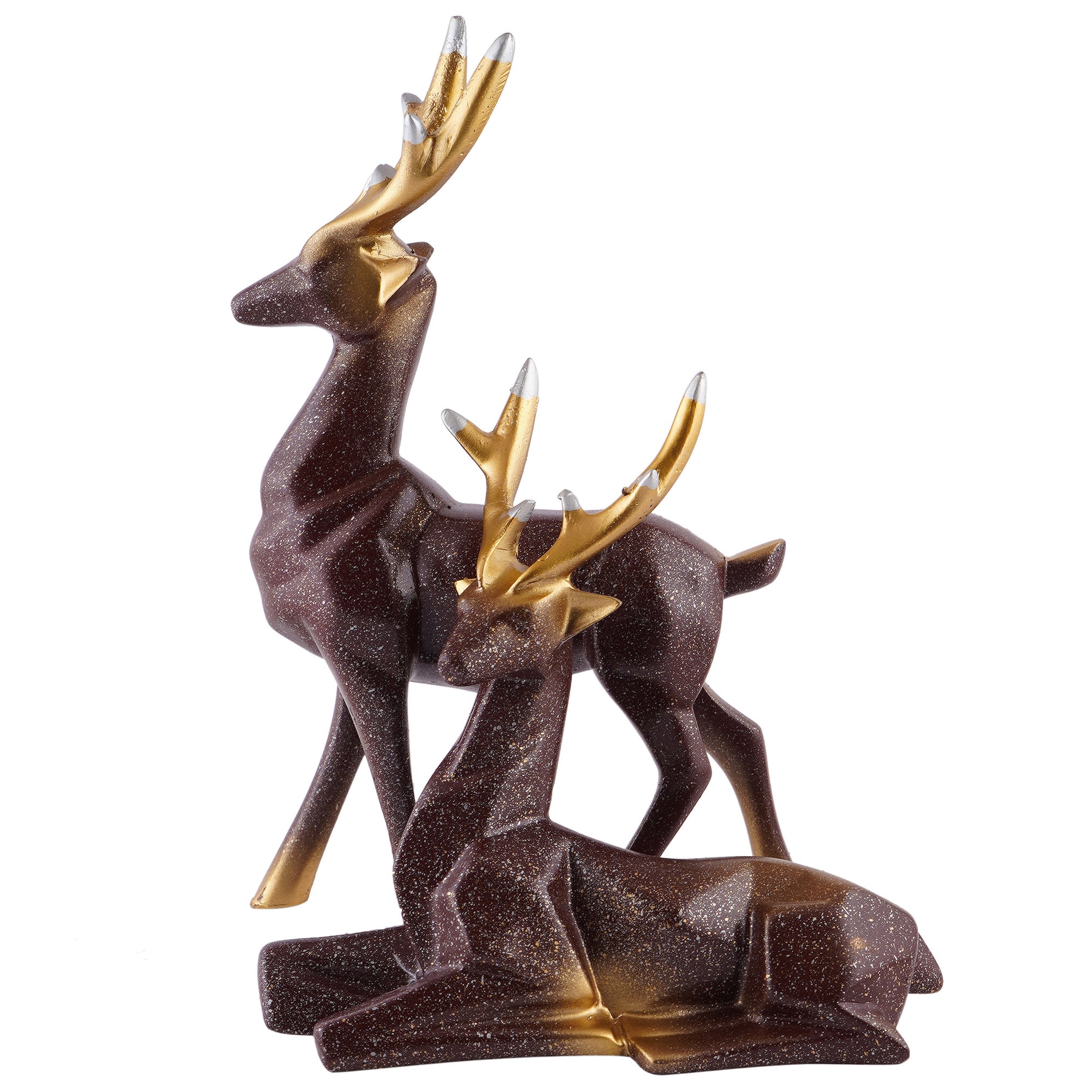 Deer with Gold Antlers