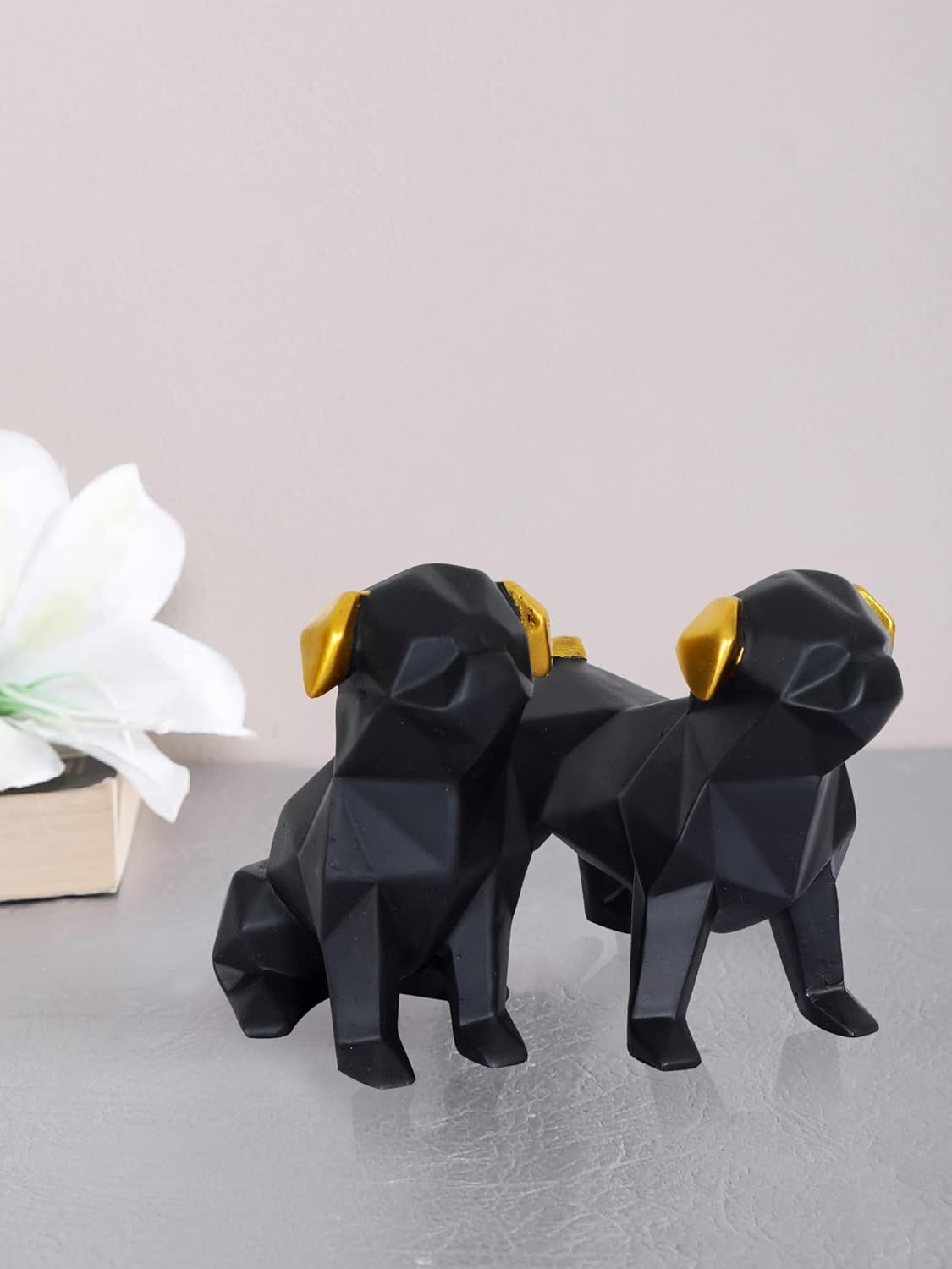 Dog Pair Showpiece