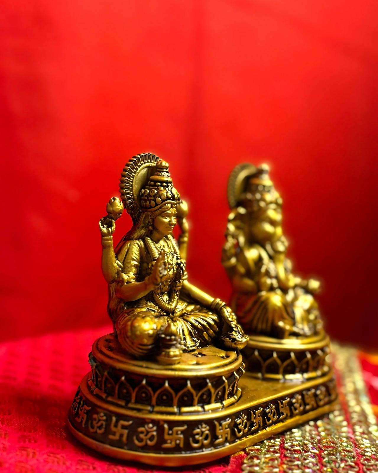 Dhan-Siddhi Laxmi Ganesha Idol