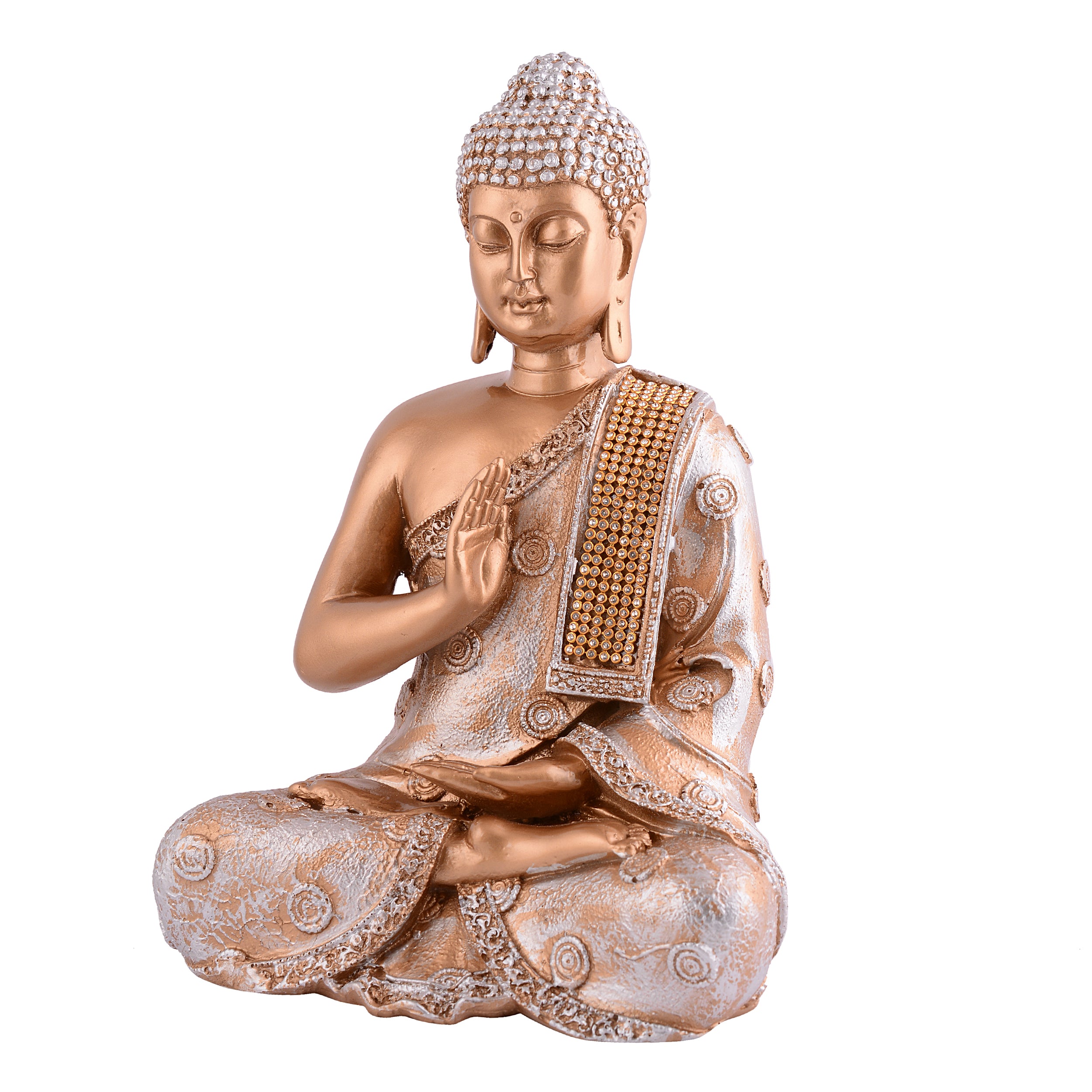 Samadhi Buddha Statue Copper