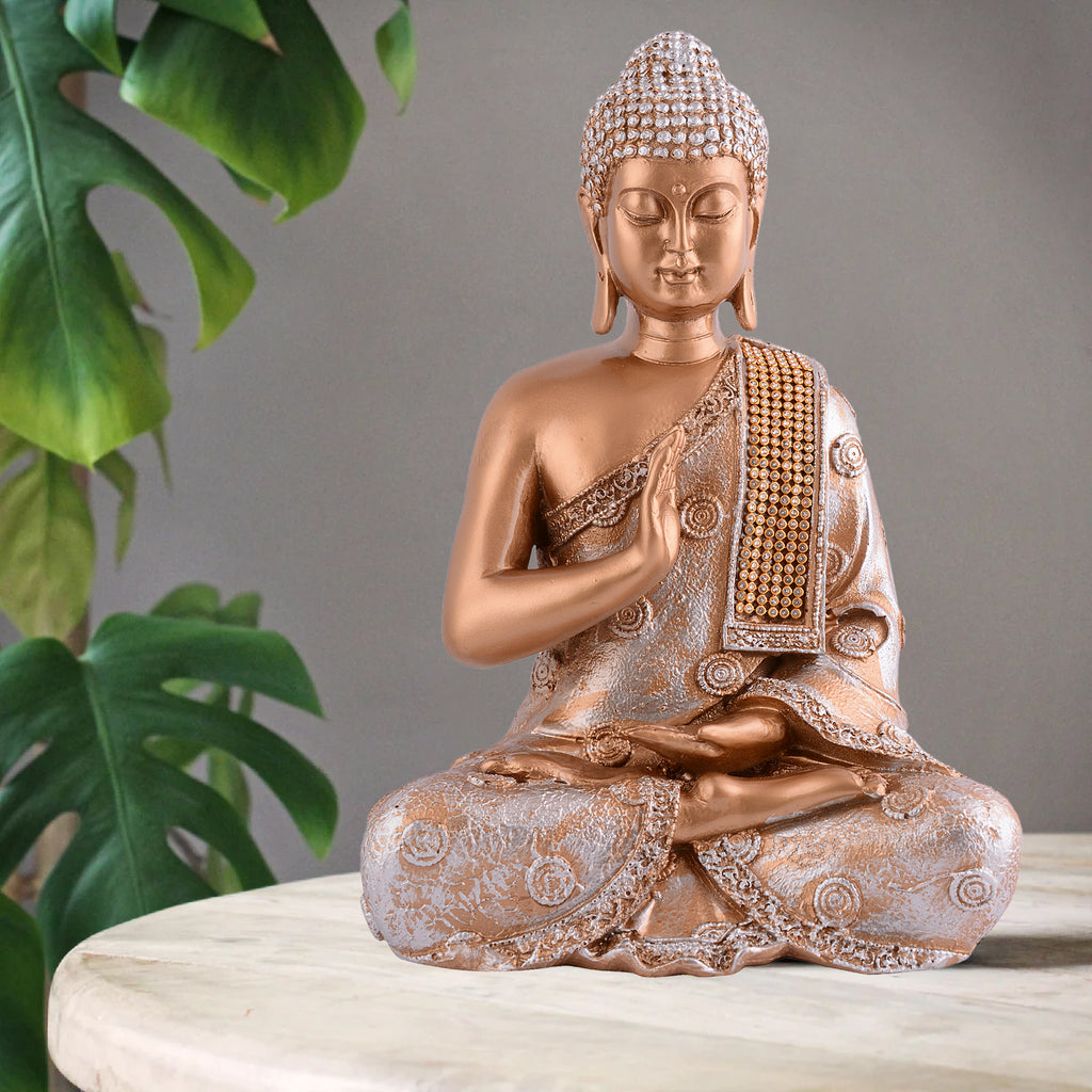 Samadhi Buddha Statue Copper