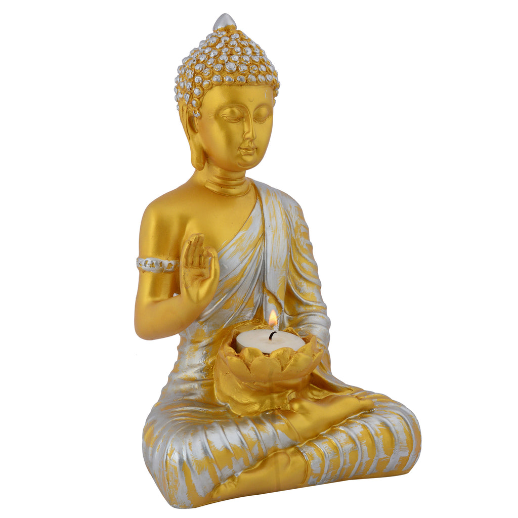 Samadhi Buddha with Candle