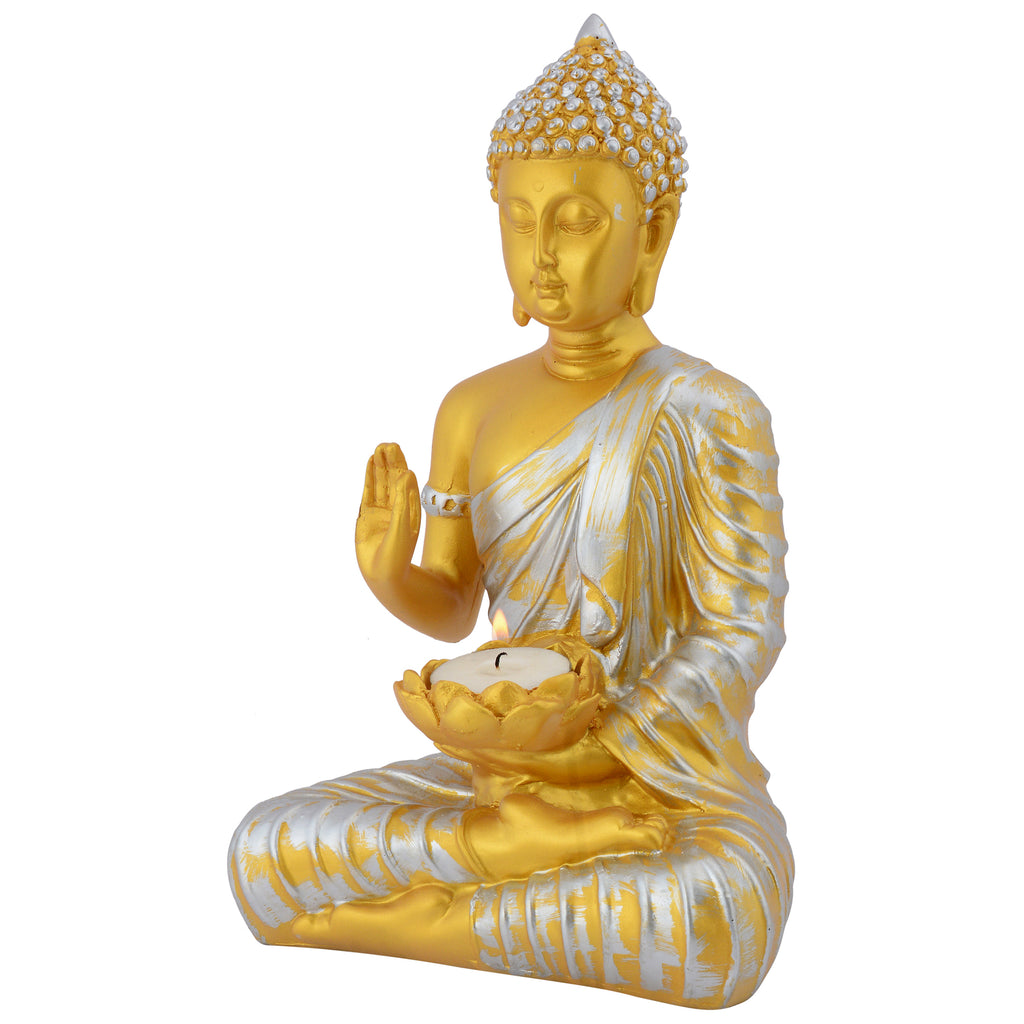 Samadhi Buddha with Candle