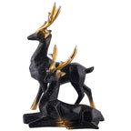 Deer with Gold Antlers