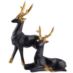 Deer with Gold Antlers