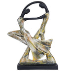 Dancing Couple Sculpture White