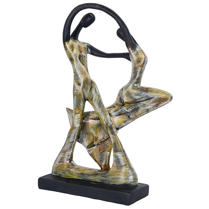 Dancing Couple Sculpture White