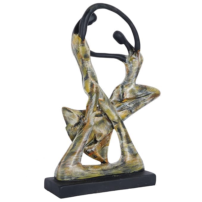 Dancing Couple Sculpture White