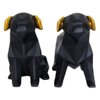 Dog Pair Showpiece