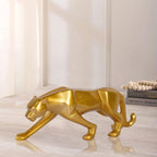 Geometrical Panther Statue
