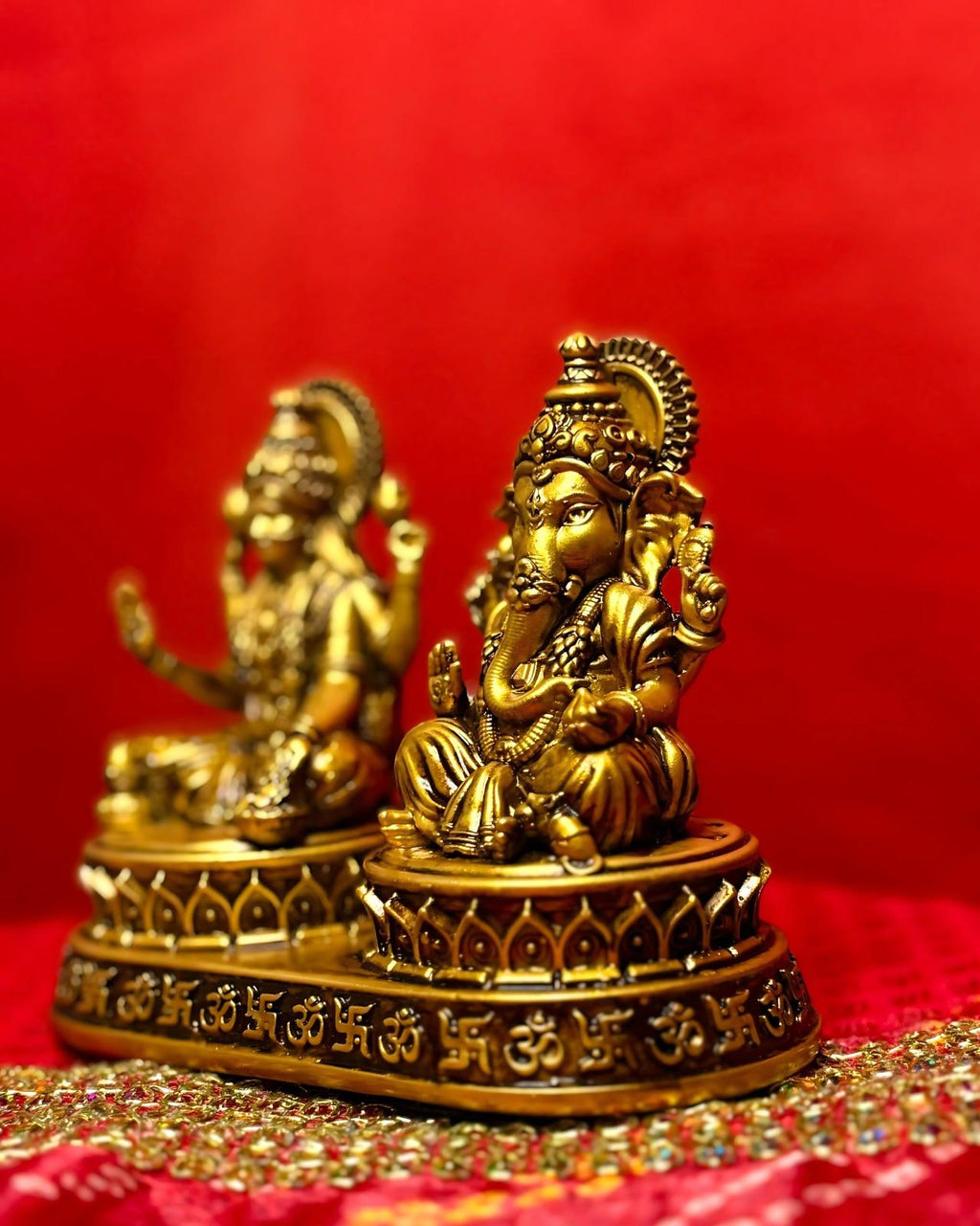 Dhan-Siddhi Laxmi Ganesha Idol